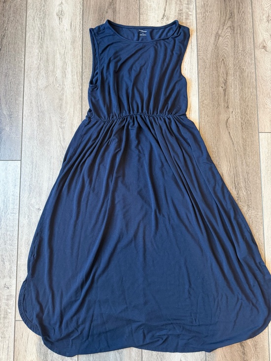 Daily Ritual Dresses & Skirts - Daily Ritual Navy Sleeveless Maxi Dress